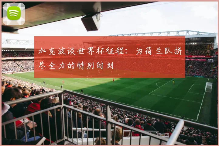 加克波谈世界杯征程：为荷兰队拼尽全力的特别时刻
